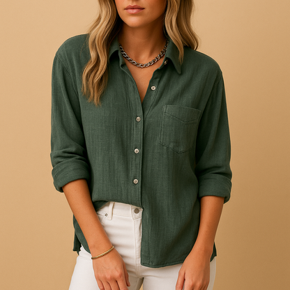 Sophie – Fluid Long Sleeve Blouse
