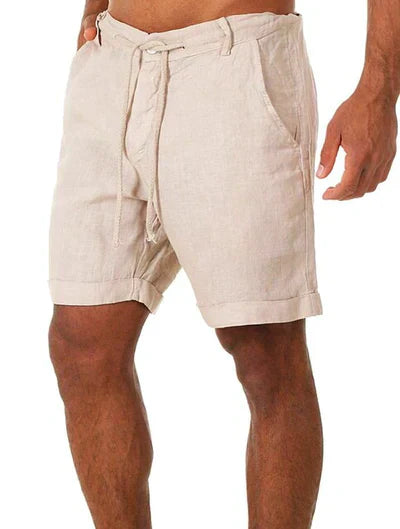 Moritz - Linen shorts for a stylish summer look for men.