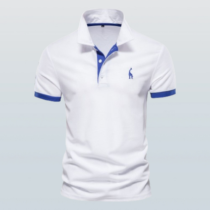 Marl - Stylish short-sleeve polo for men