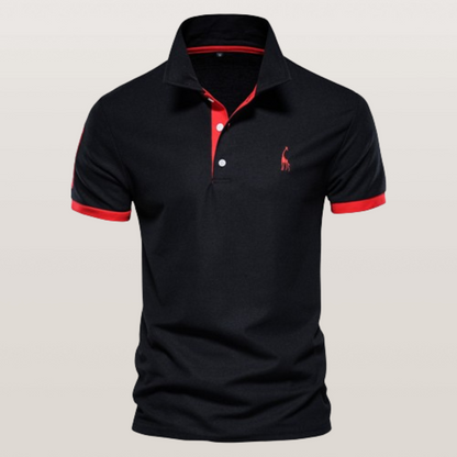 Marl - Stylish short-sleeve polo for men