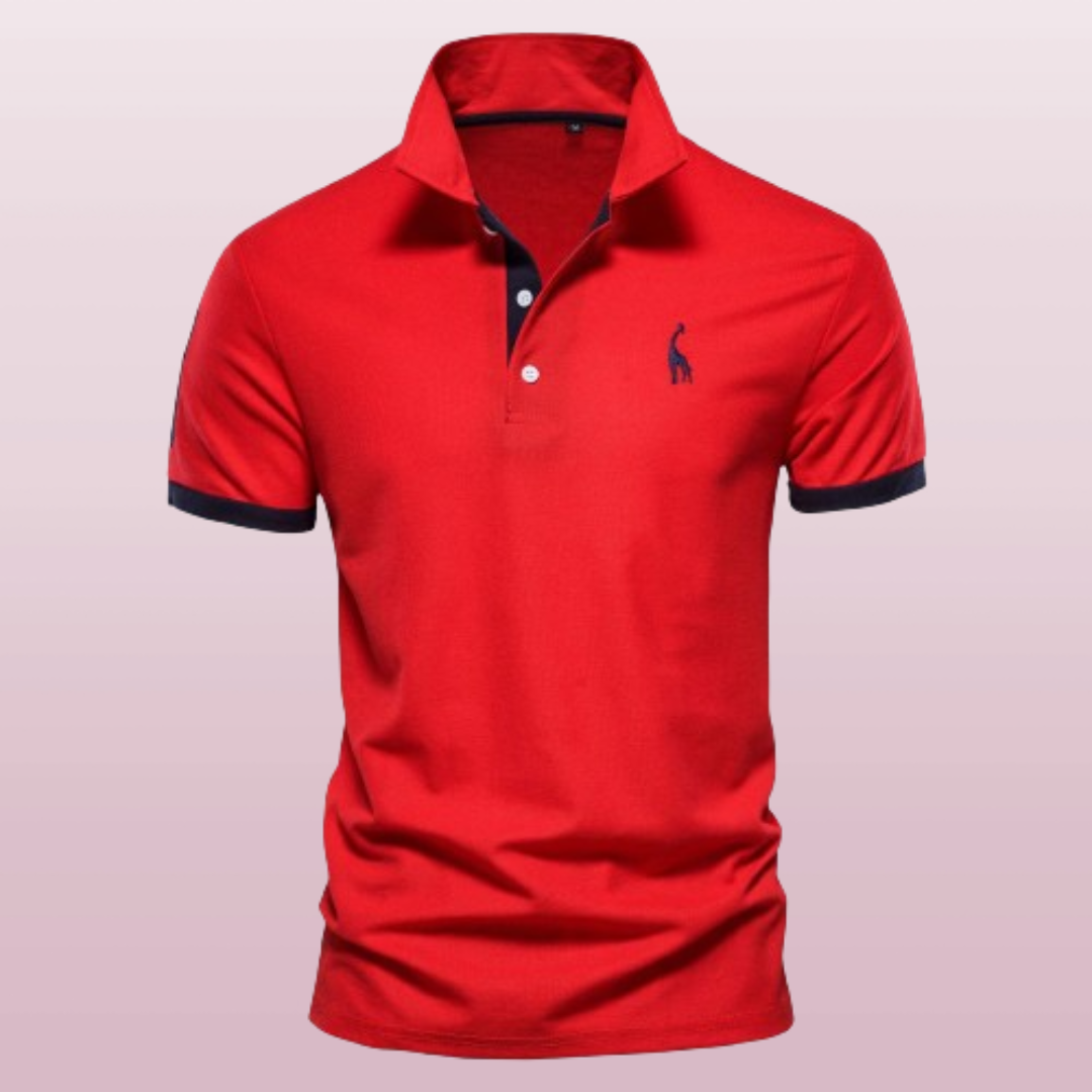 Marl - Stylish short-sleeve polo for men