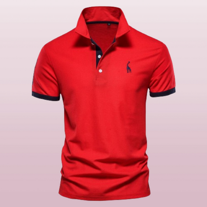 Marl - Stylish short-sleeve polo for men