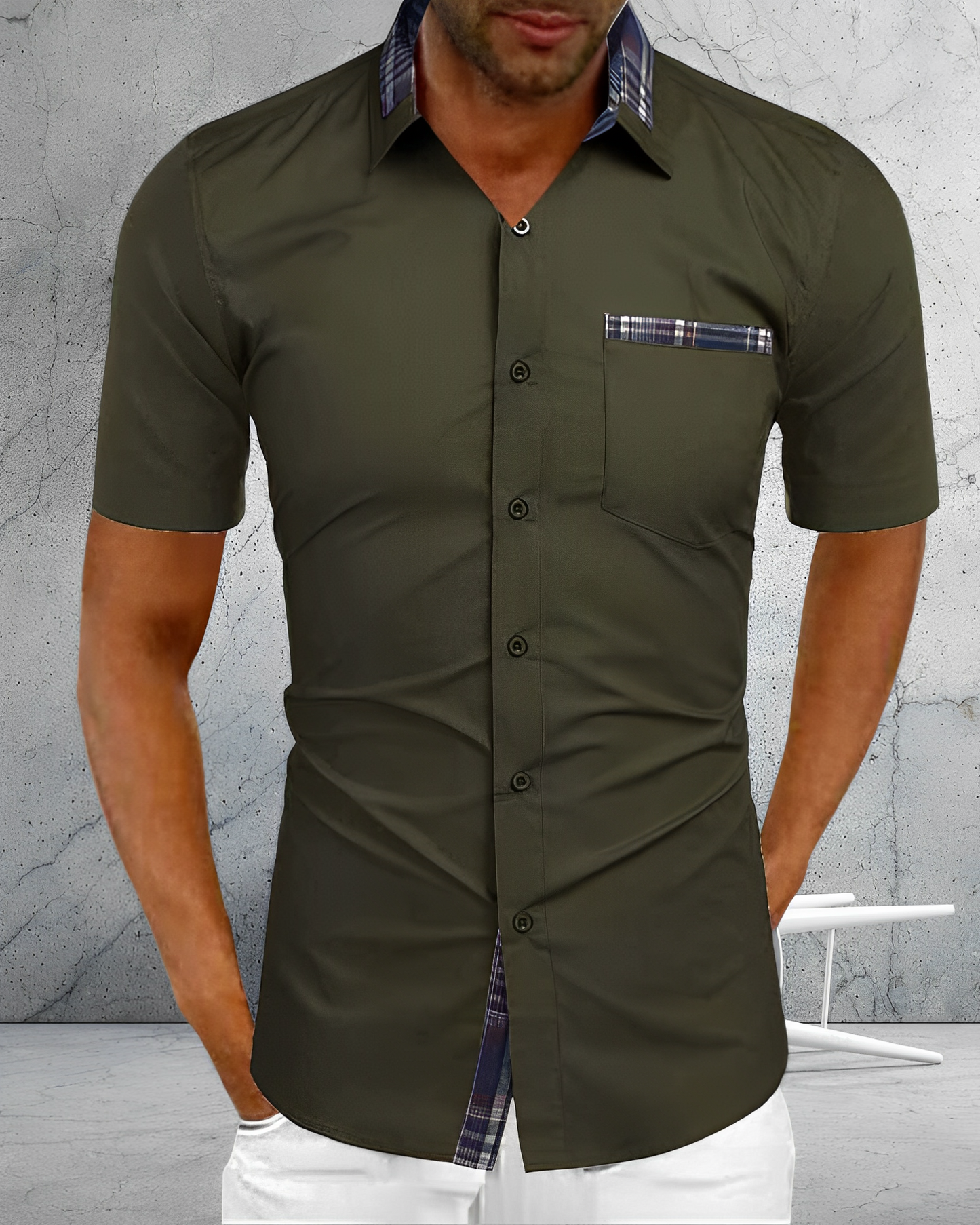 Theo - Men's Short Sleeve Shirt