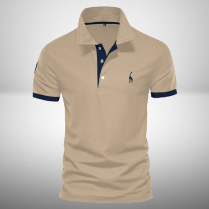 Marl - Stylish short-sleeve polo for men