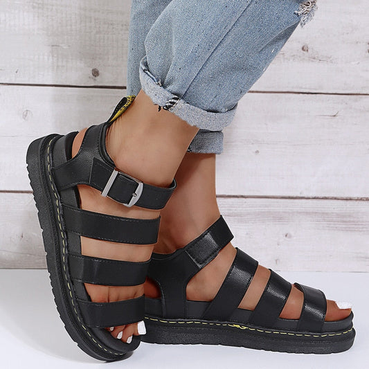 Loren - Stylish and Comfy Leather Sandals