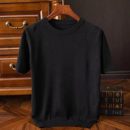 Rick - Soft Cashmere T-shirt for All-Day Comfort