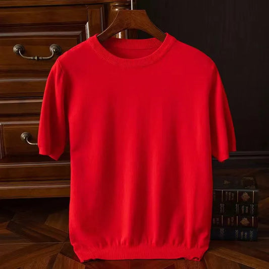 Rick - Soft Cashmere T-shirt for All-Day Comfort