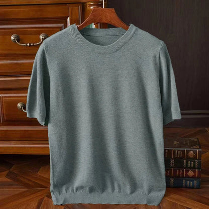 Rick - Soft Cashmere T-shirt for All-Day Comfort