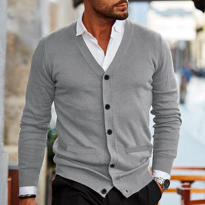 Aamir - Men's Cardigan – Comfort and Timeless Style
