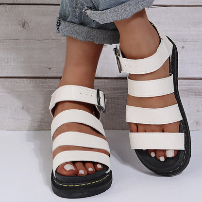 Loren - Stylish and Comfy Leather Sandals