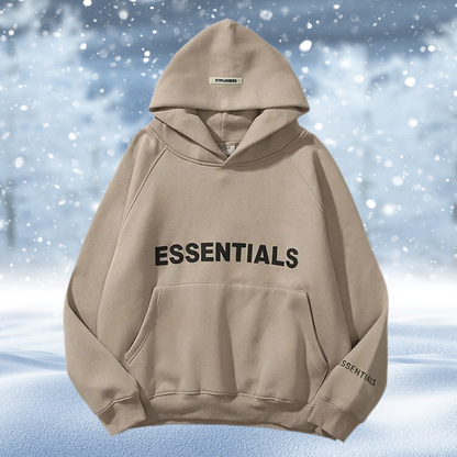 Essentials - Printed Oversized Hoodie