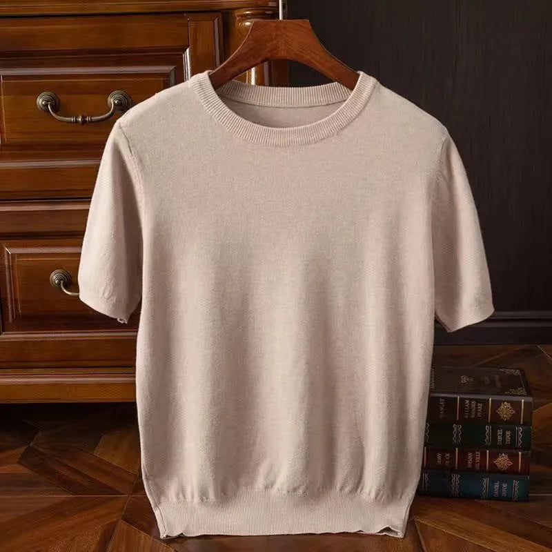 Rick - Soft Cashmere T-shirt for All-Day Comfort