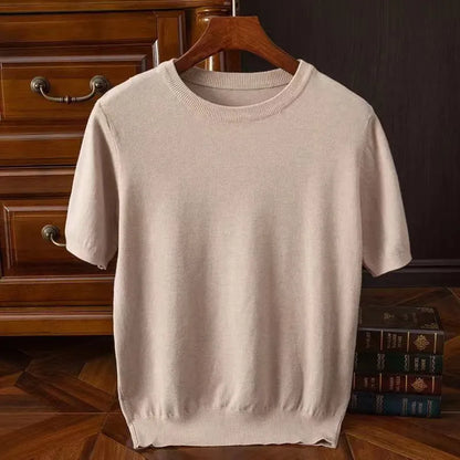 Rick - Soft Cashmere T-shirt for All-Day Comfort