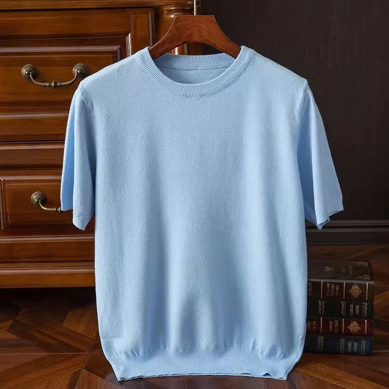 Rick - Cashmere T-Shirt Soft for All-Day Comfort