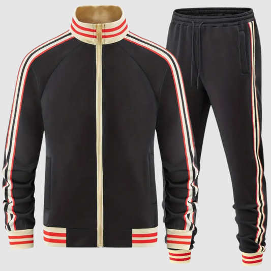 Romain – Sporty Training Suit with Stripes