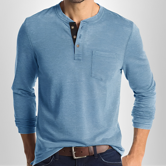 Carmelo - Men's casual long-sleeve t-shirt