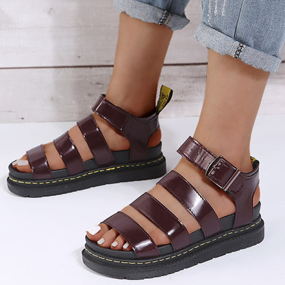 Loren - Stylish and Comfy Leather Sandals