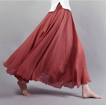 Monica - Cozy and Versatile Maxi Skirt