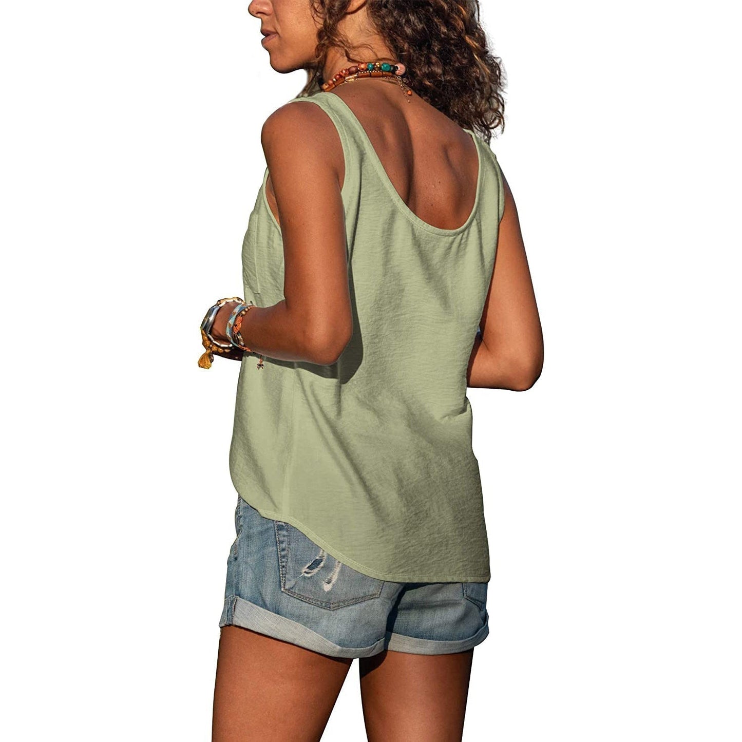 Margie - Stylish Ibiza fashion tank top for women