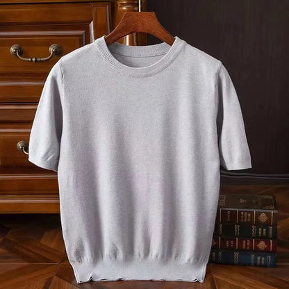 Rick - Cashmere T-Shirt Soft for All-Day Comfort