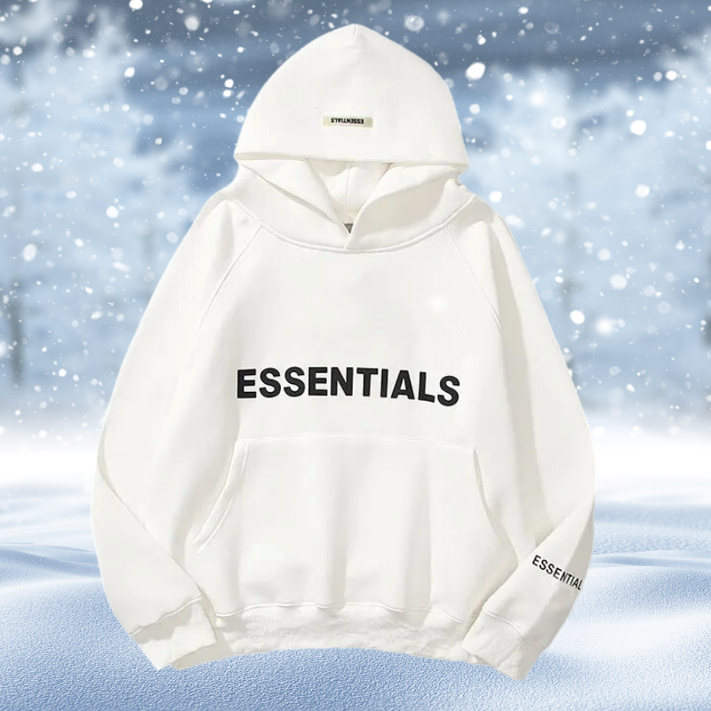 Essentials - Printed Oversized Hoodie