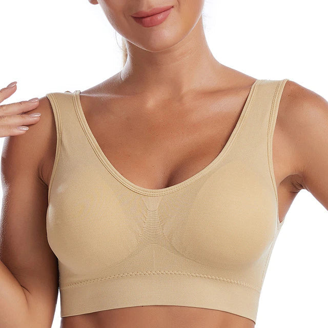 Daria - A set of 3 comfortable bras offering support