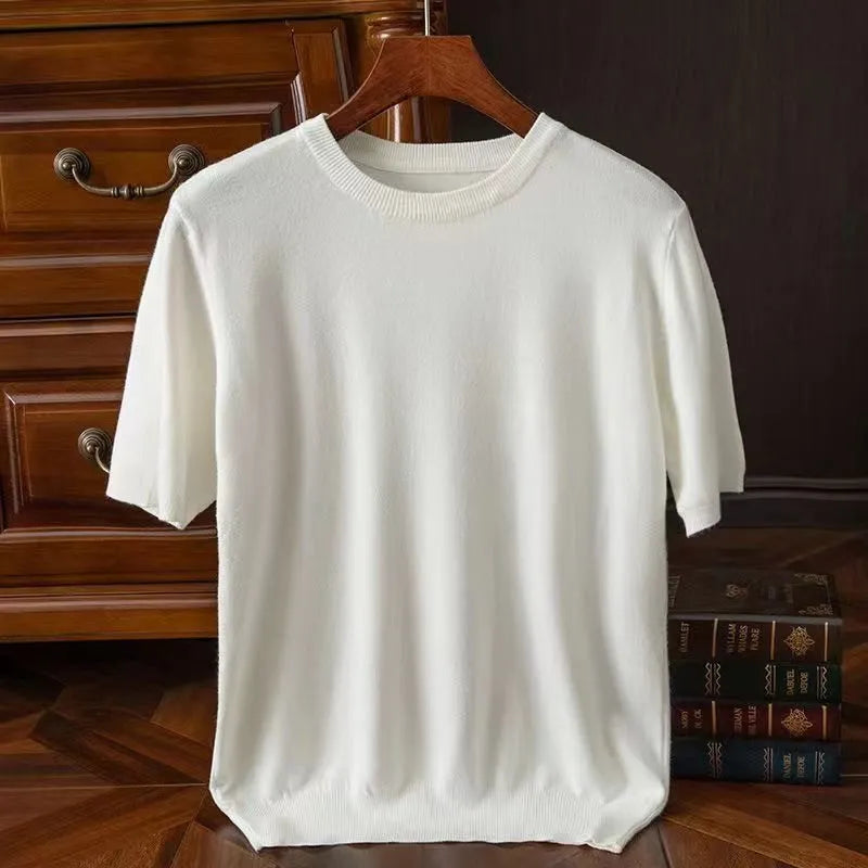 Rick - Cashmere T-Shirt Soft for All-Day Comfort