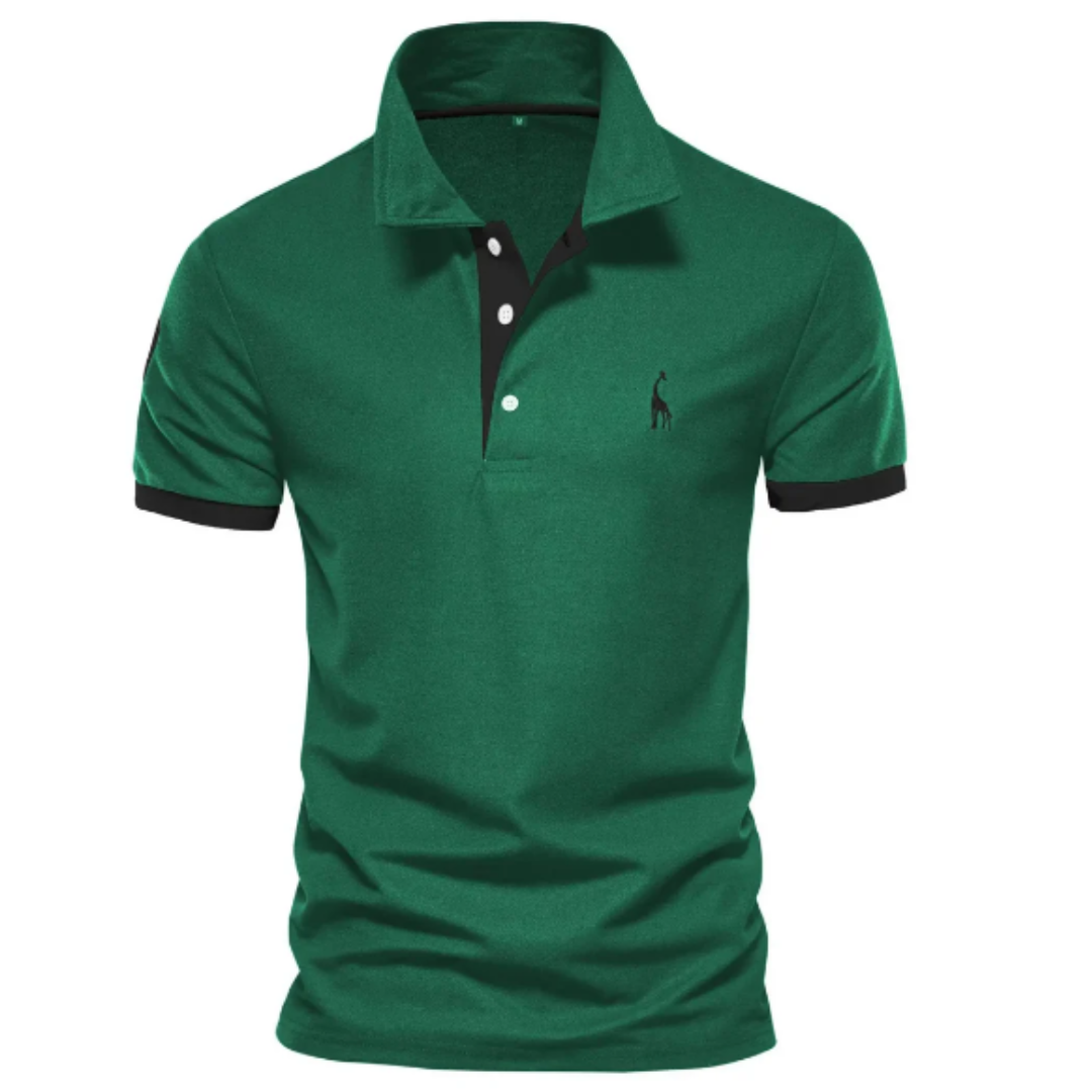 Marl - Stylish short-sleeve polo for men