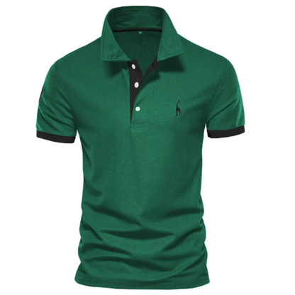 Marl - Stylish short-sleeve polo for men
