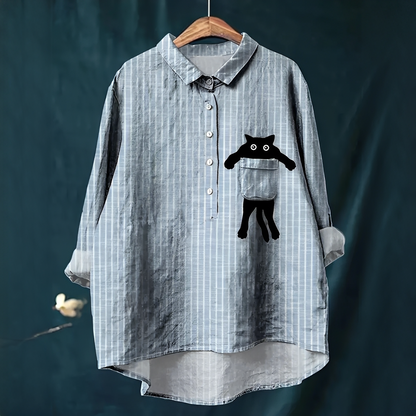 Natallia - Stylish vintage blouse for women