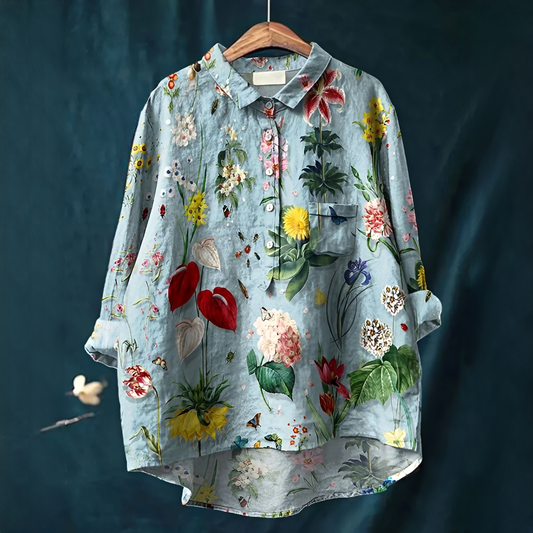 Nathasia - Stylish retro blouse for women