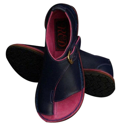 Elvina - Flat Sandals with Buckles