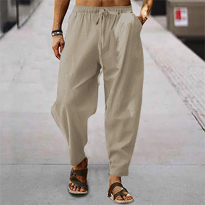 Titus - Men's Cotton and Linen Beach Pants