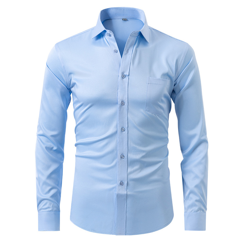 Lars – Slim-fit long-sleeve shirt
