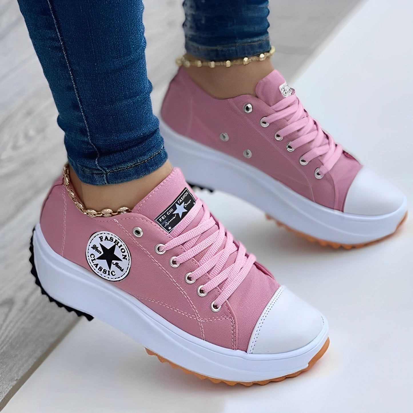 Canvas Shoes – Trendy Women's Sneakers