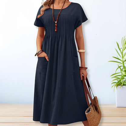 Leona - Day dress with a relaxed fit