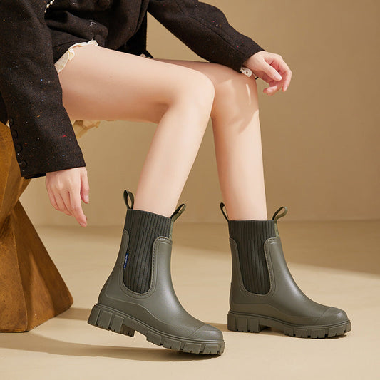 Claire – Waterproof Rubber Boots