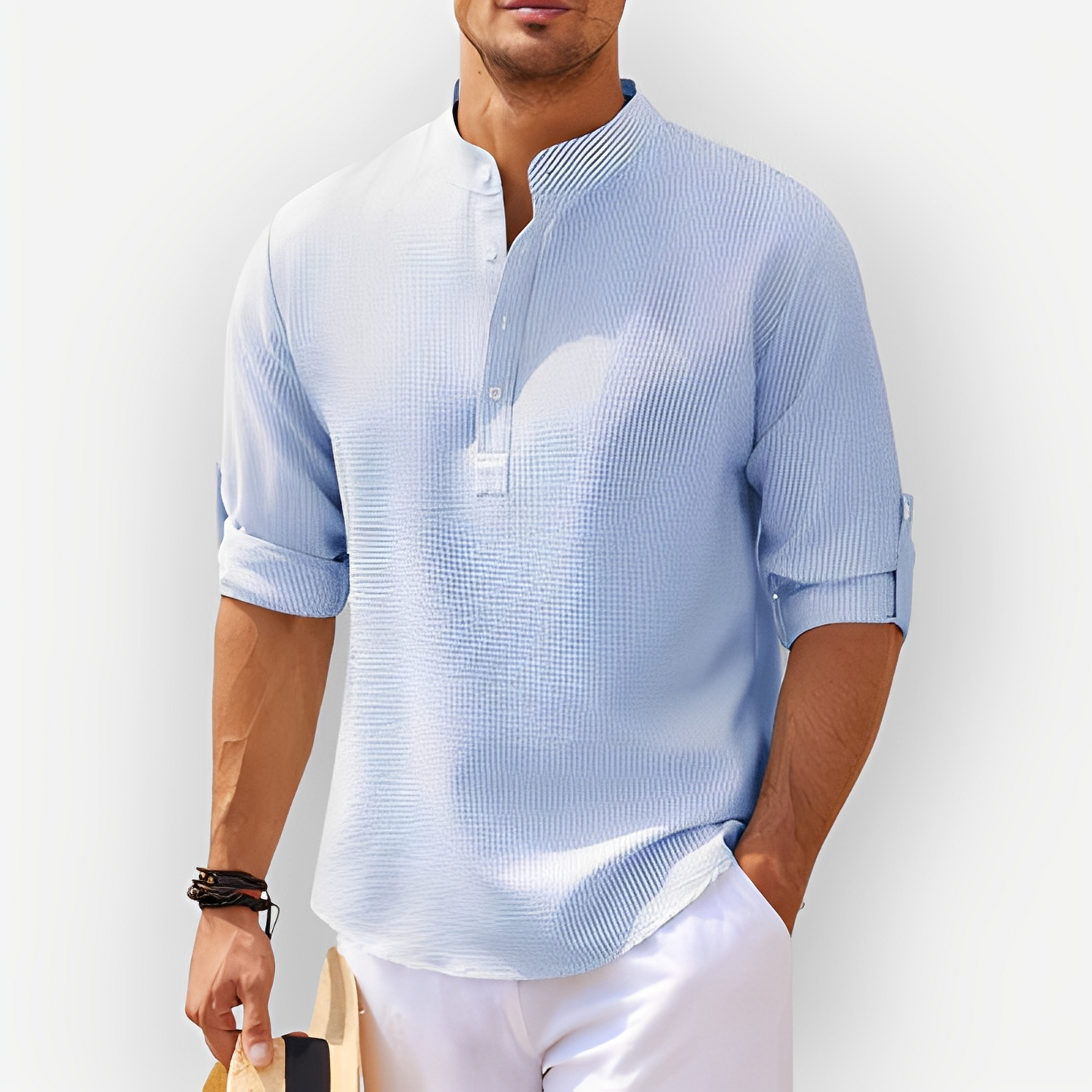 Perino - Stylish men's summer shirt