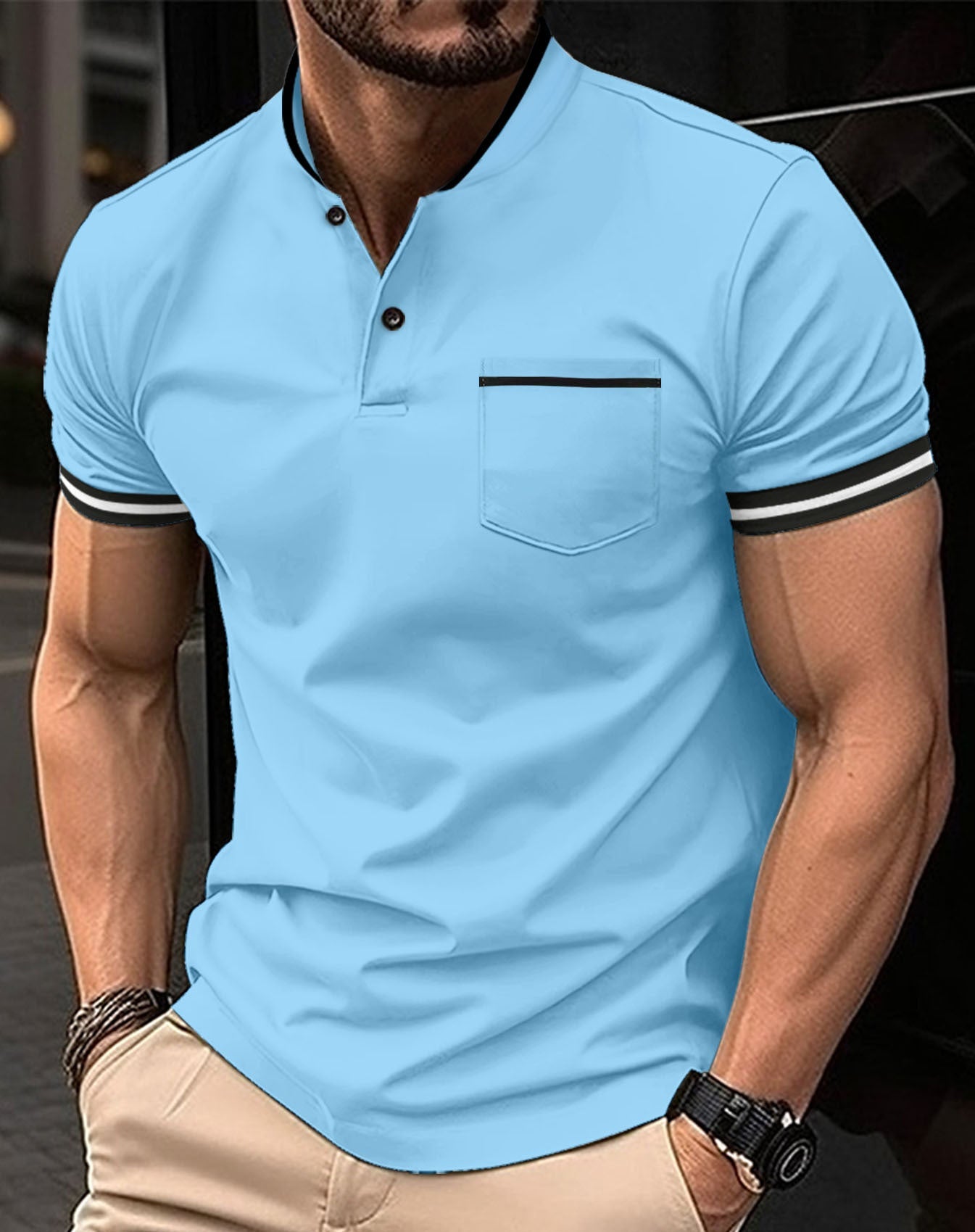 Teodor - Cozy Men's Polo made from Cotton