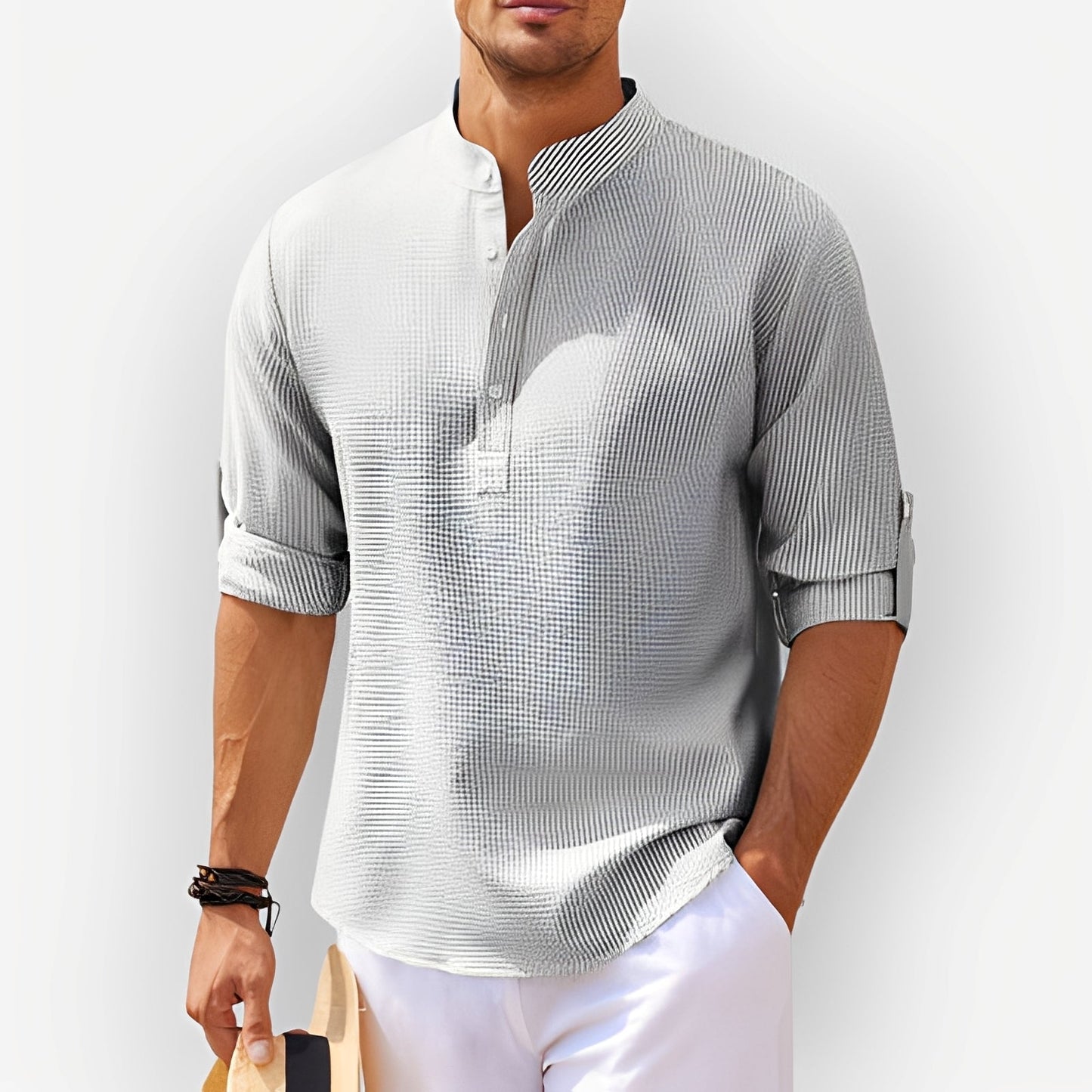 Perino - Stylish men's summer shirt