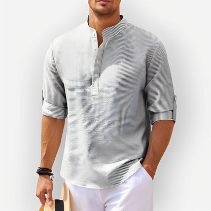 Perino - Stylish men's summer shirt