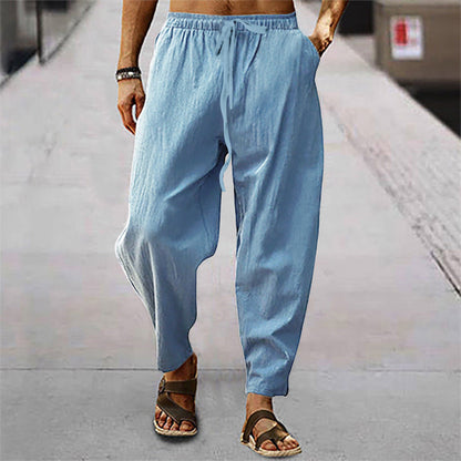 Titus - Men's Cotton and Linen Beach Pants