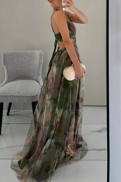 Brienne - Elegant & Layered Women's Maxi Dress