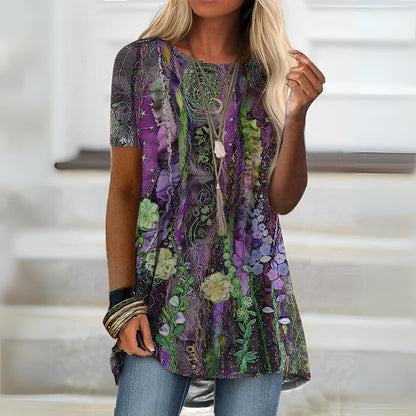Emma - Stylish Multicolor Floral Shirt
