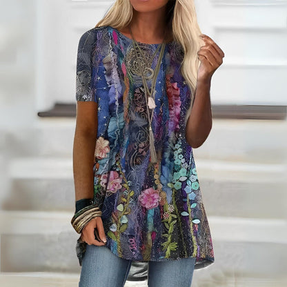 Emma - Stylish Multicolor Floral Shirt