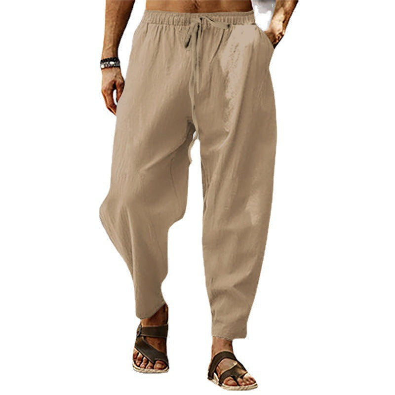 Titus - Men's Cotton and Linen Beach Pants