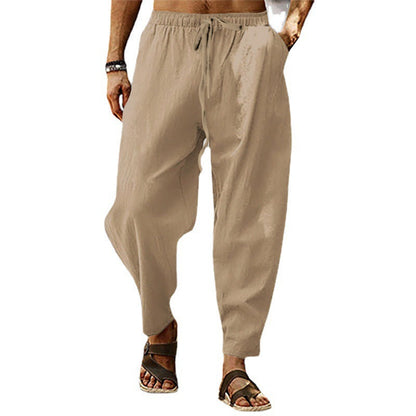 Titus - Men's Cotton and Linen Beach Pants