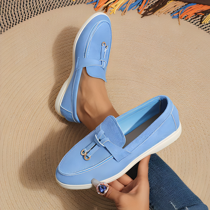 Euna - Chic women's slip-on loafers
