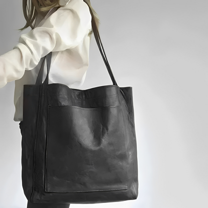 Toni – Elegant Leather Bag with Suede Lining