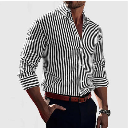 Hassan - Classic Striped Shirt